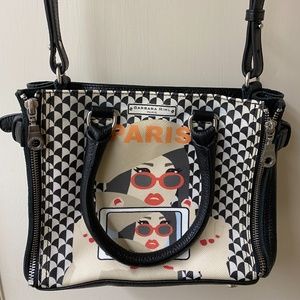 Barbara Rihl Paris Leather Crossbody Handbag